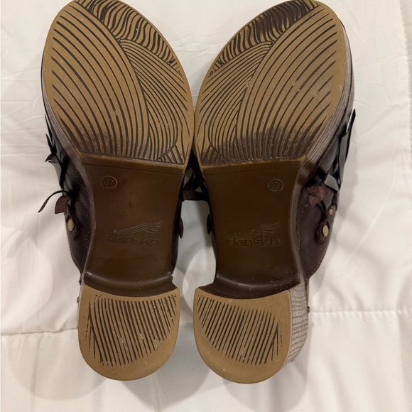 Dansko Deni Mule Women’s Size 37 (US 6.5–7) Chocolate Brown Full Grain Leather - Picture 6 of 7